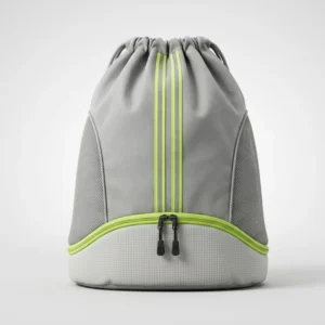Mochila Saco Cinza Claro Esportiva
