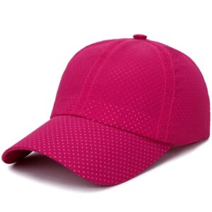 Boné Tactel Magenta Esportivo